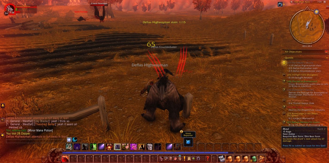 Screenshot in The Dead Acre